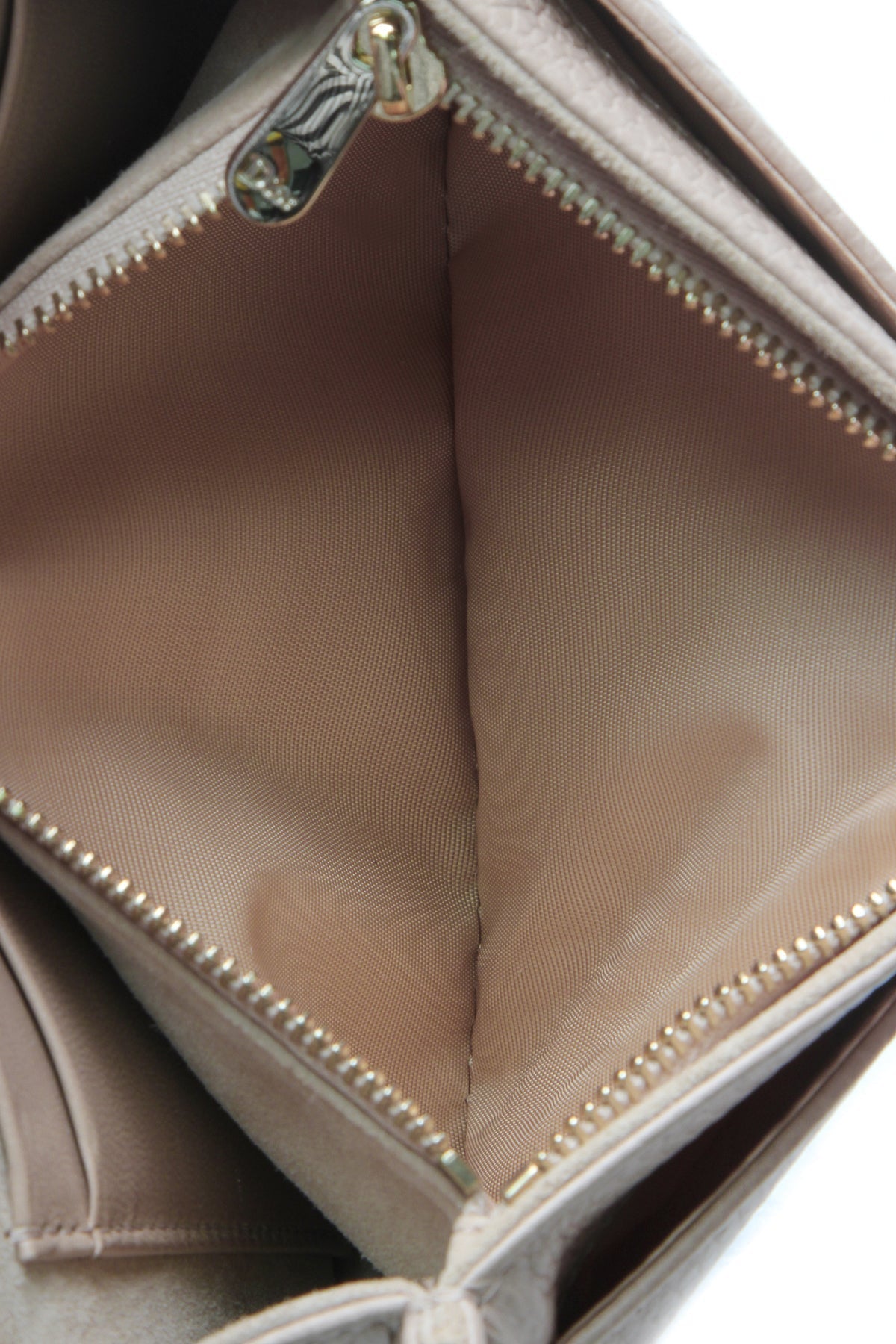 Diorama Wallet on a Chain Bag - Nude